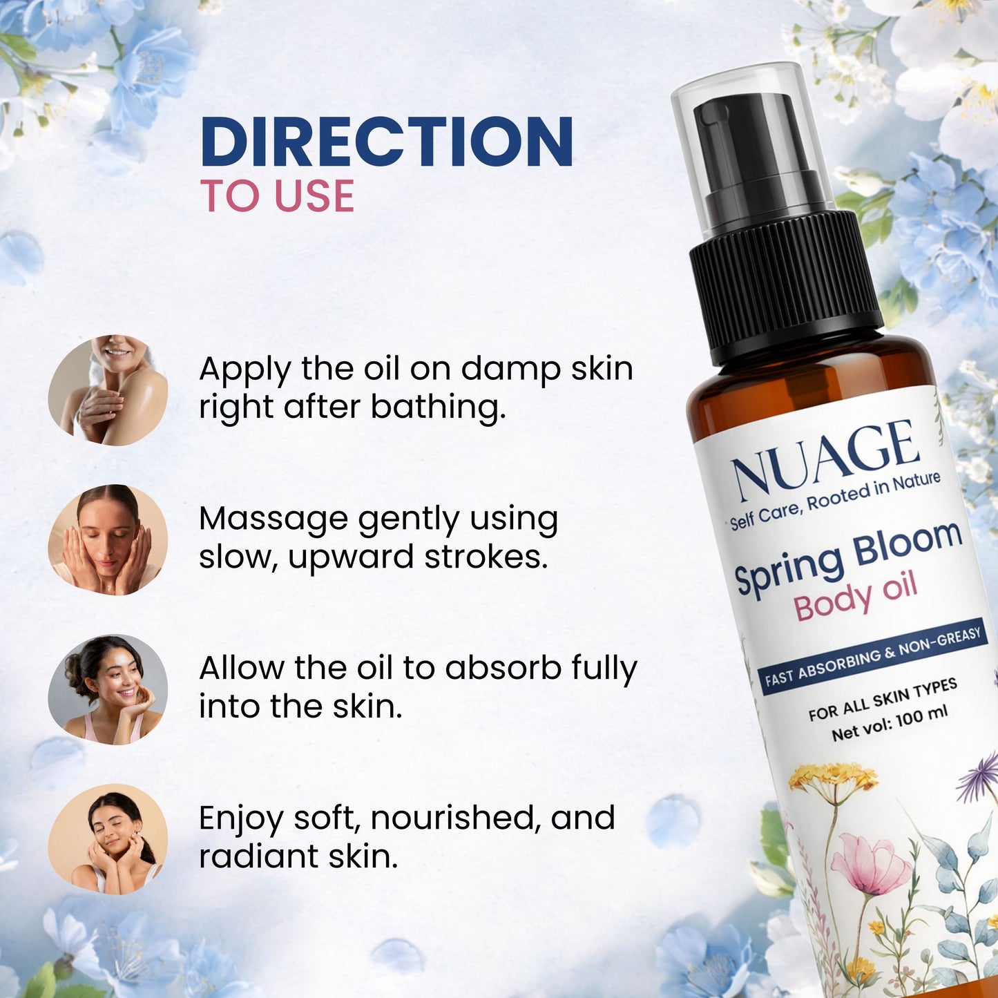 Spring Bloom- Everyday Hydration Body Oil