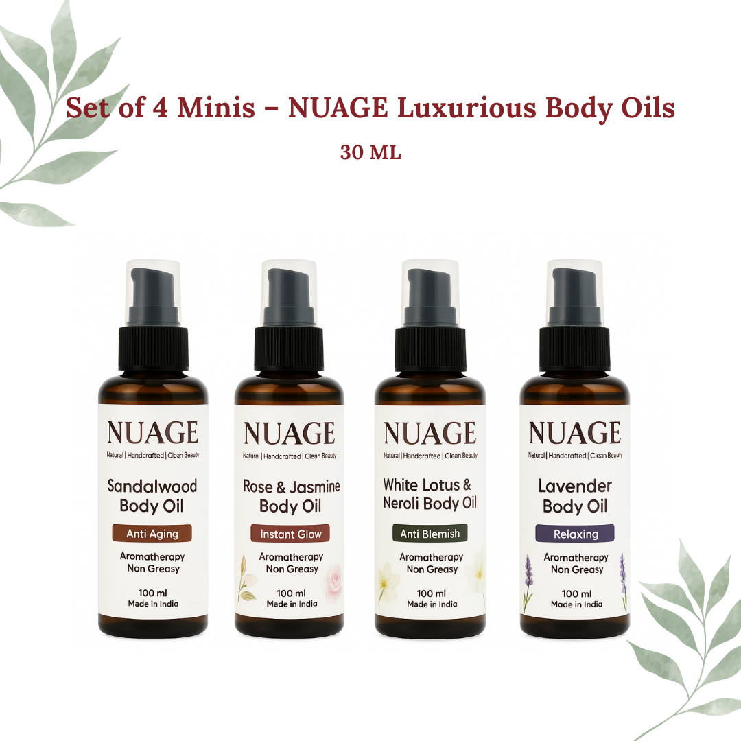Mini Luxe Body Oil Gift Set (4 × 30 ml)