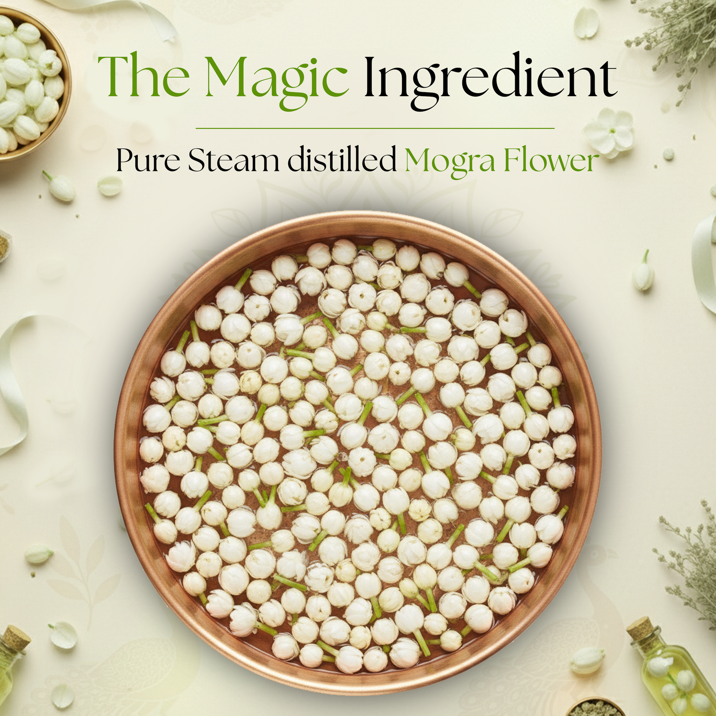 Mogra (Indian Jasmine) Face Mist – Pure Natural Hydrosol
