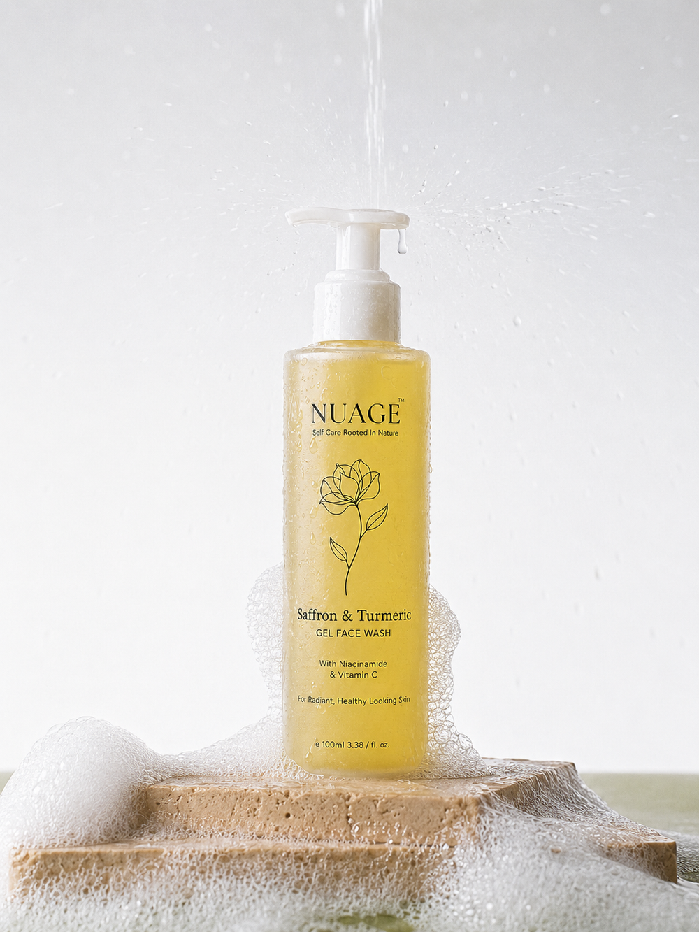 Saffron and Turmeric Gel Face Wash
