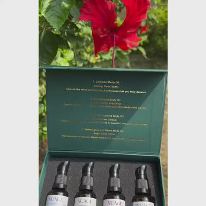 Mini Luxe Body Oil Gift Set (4 × 30 ml)